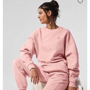 Alo Smoky Pink Sweatshirt